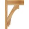 Ekena Millwork Imperial Block Rough Sawn Outlooker, Western Red Cedar, 6"W x 16"D x 24"H OUT06X16X24IMP05RWR - alternate 2